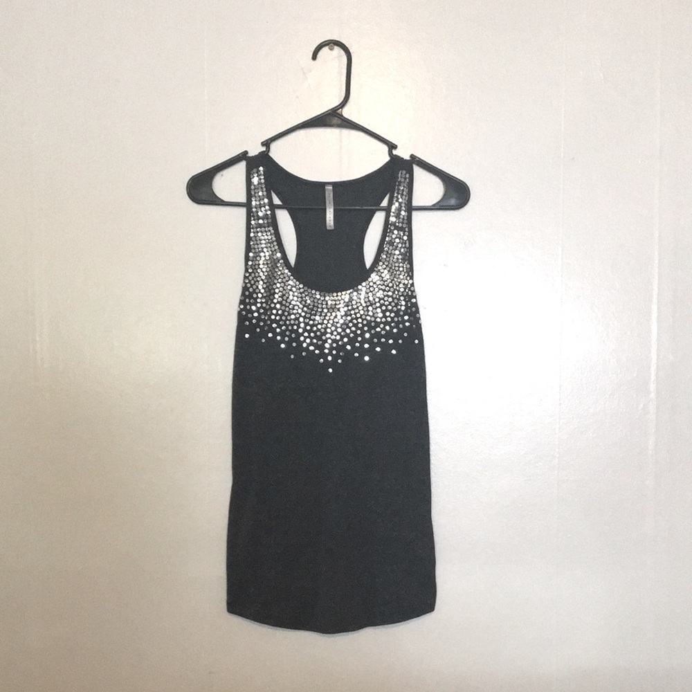 L Nella Fantasia Tank w/ Sequins